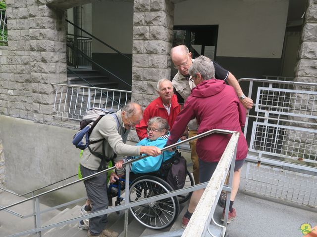 Randonnée joëlettes à Dinant