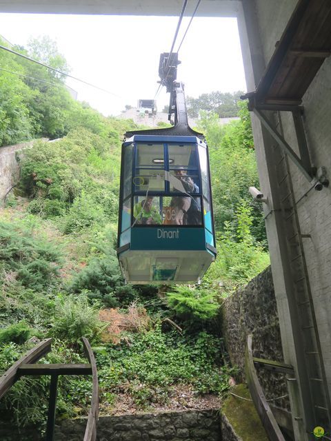 Randonnée joëlettes à Dinant