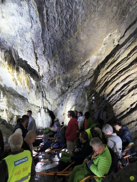 Randonnée joëlettes à Han-sur-Lesse