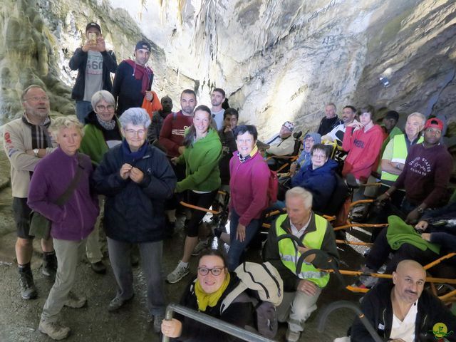 Randonnée joëlettes à Han-sur-Lesse