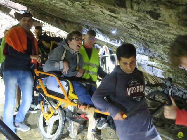 Randonnée joëlettes à Han-sur-Lesse