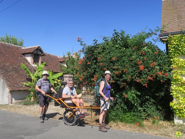 Randonnée joëlettes à Nouan-le-Fuzelier