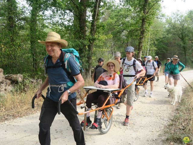 Randonnée joëlettes à Nouan-le-Fuzelier