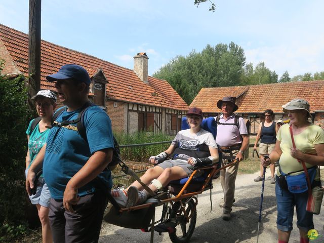 Randonnée joëlettes à Nouan-le-Fuzelier