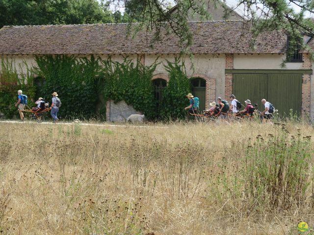 Randonnée joëlettes à Nouan-le-Fuzelier