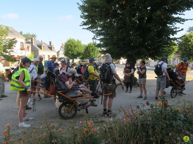 Randonnée joëlettes à Nouan-le-Fuzelier