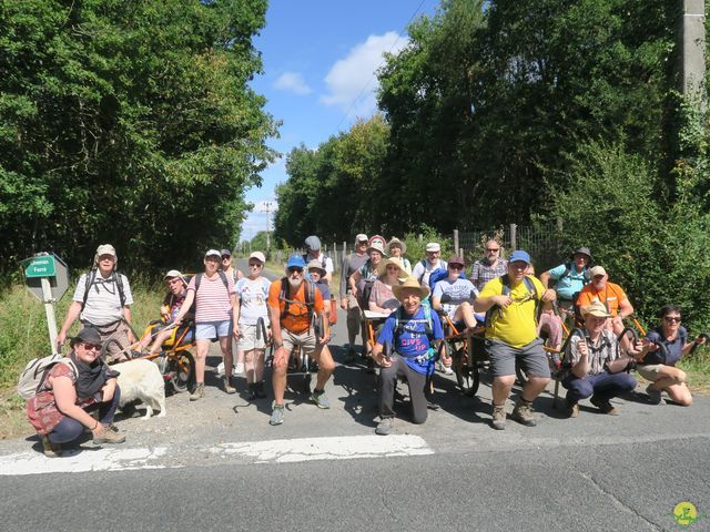 Randonnée joëlettes à Nouan-le-Fuzelier