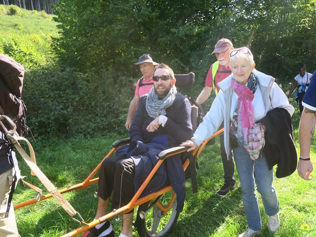 Randonnée joëlettes à Orval