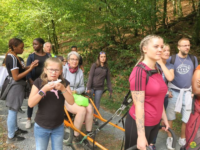 Randonnée joëlettes à Orval