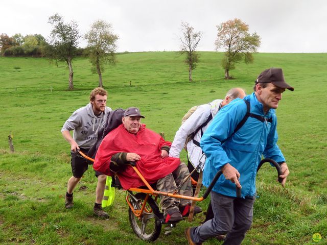 Randonnée joëlettes à Feluy