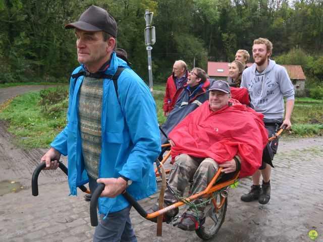 Randonnée joëlettes à Feluy