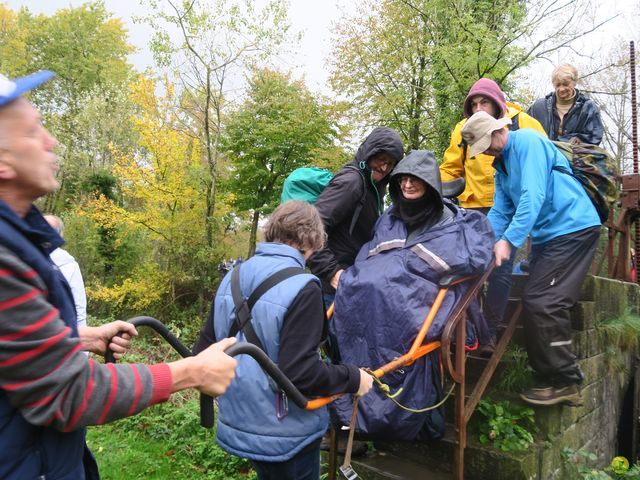 Randonnée joëlettes à Feluy