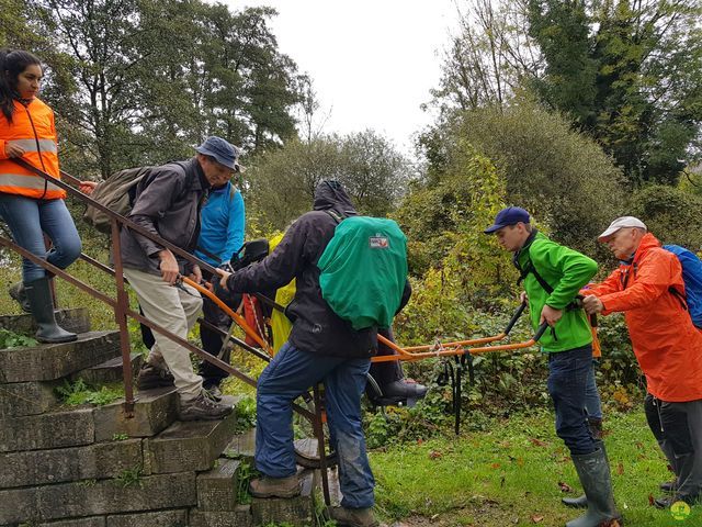 Randonnée joëlettes à Feluy