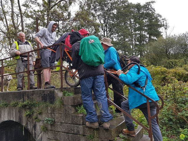 Randonnée joëlettes à Feluy