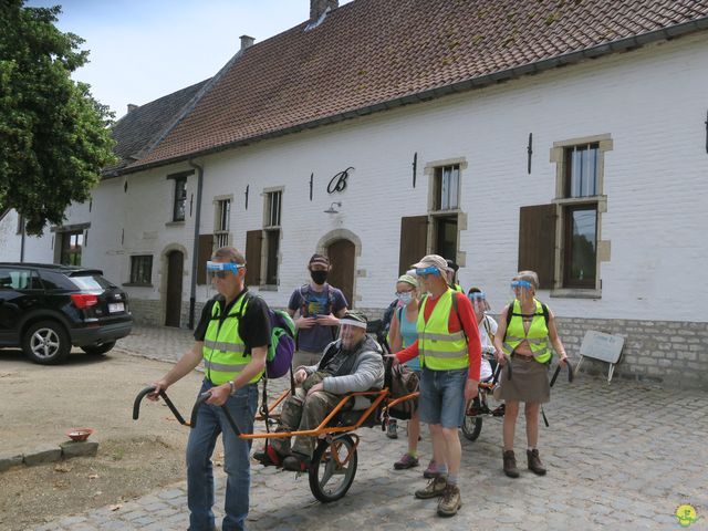 Randonnée joëlettes à Neerijse