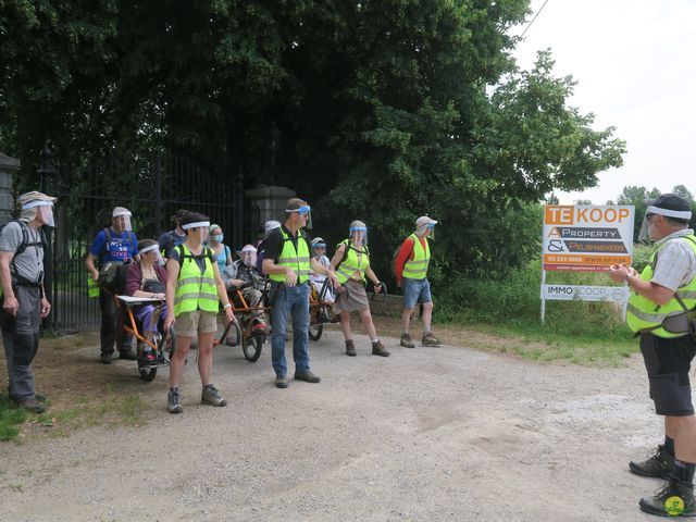 Randonnée joëlettes à Neerijse