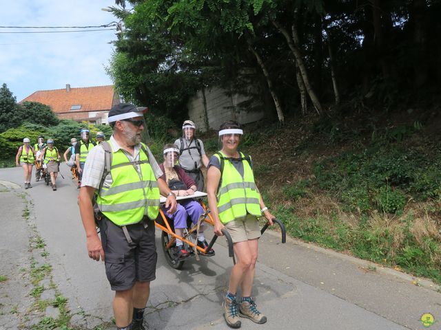 Randonnée joëlettes à Neerijse