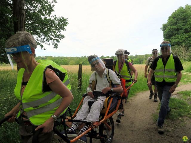 Randonnée joëlettes à Neerijse