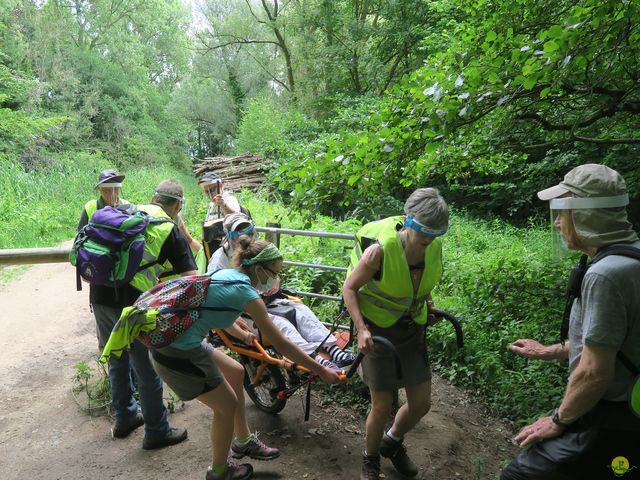 Randonnée joëlettes à Neerijse