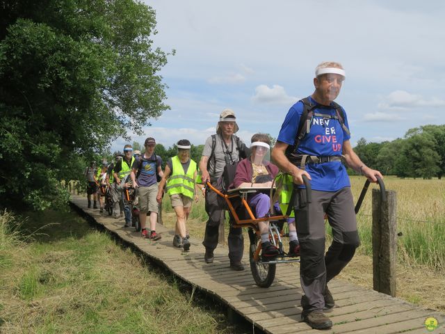 Randonnée joëlettes à Neerijse