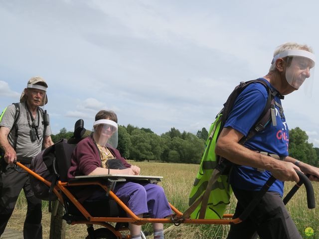 Randonnée joëlettes à Neerijse