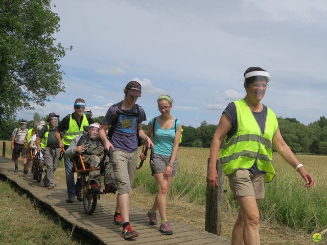 Randonnée joëlettes à Neerijse