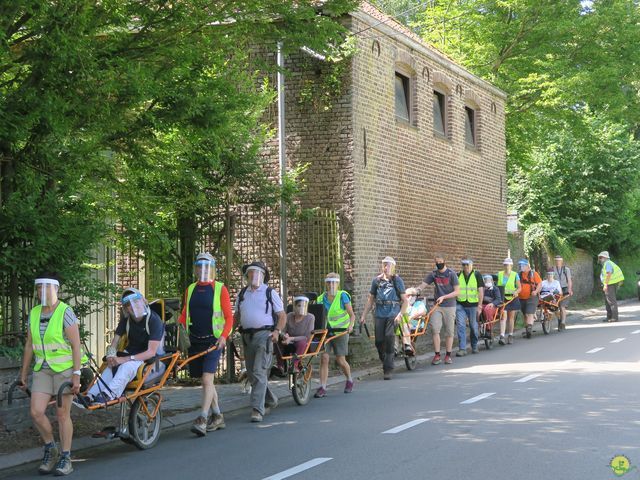 Randonnée joëlettes à Neerijse