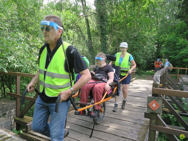 Randonnée joëlettes à Neerijse