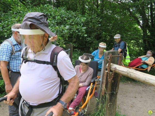 Randonnée joëlettes à Neerijse