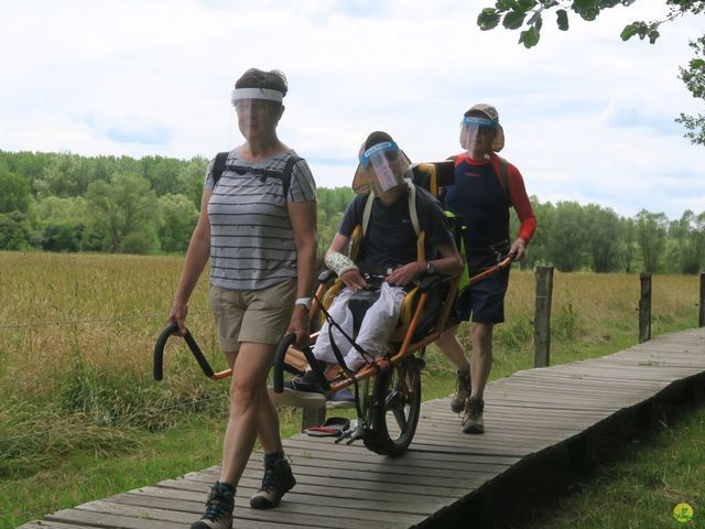 Randonnée joëlettes à Neerijse