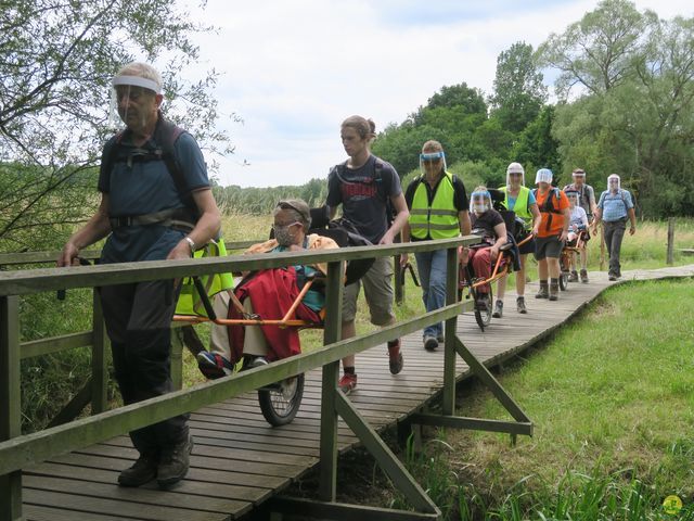 Randonnée joëlettes à Neerijse