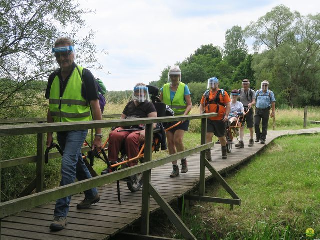 Randonnée joëlettes à Neerijse