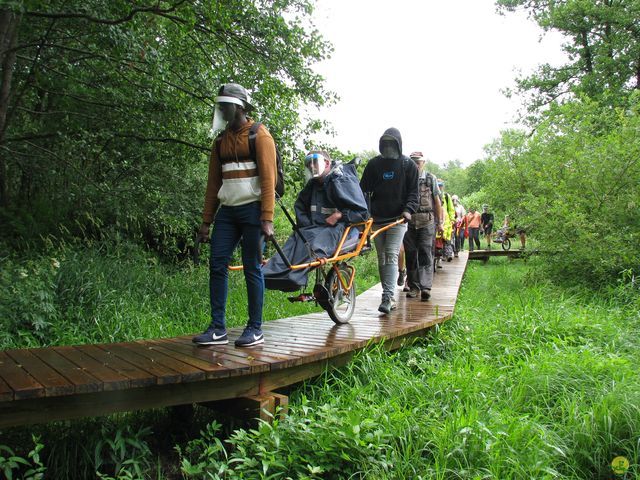 Randonnée joëlettes à Habay-la-Neuve