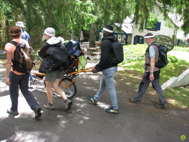 Randonnée joëlettes à Habay-la-Neuve