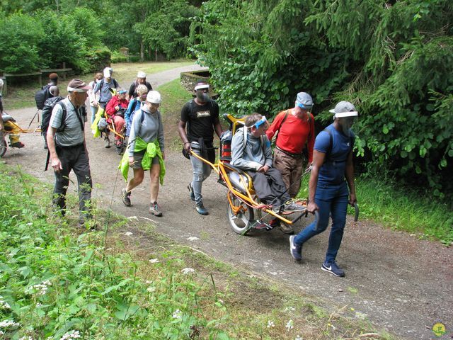 Randonnée joëlettes à Habay-la-Neuve