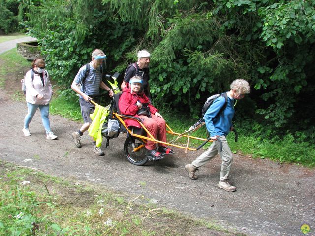 Randonnée joëlettes à Habay-la-Neuve