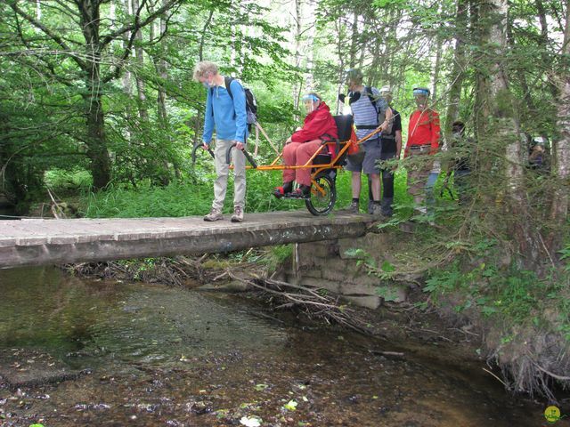 Randonnée joëlettes à Habay-la-Neuve