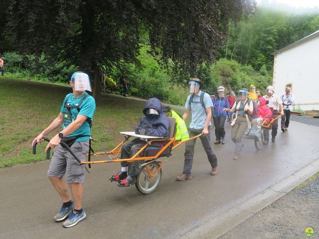 Randonnée joëlettes à Habay