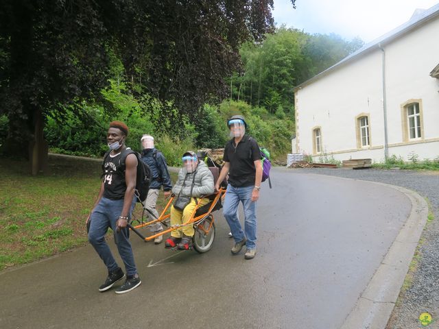 Randonnée joëlettes à Habay