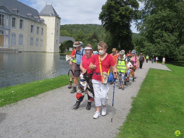 Randonnée joëlettes à Annevoie