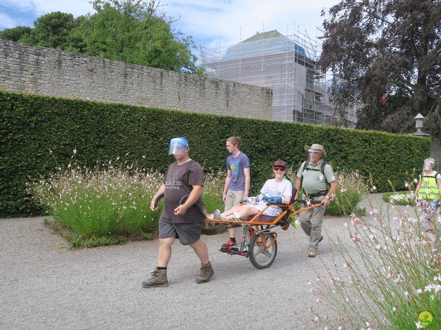 Randonnée joëlettes à Annevoie