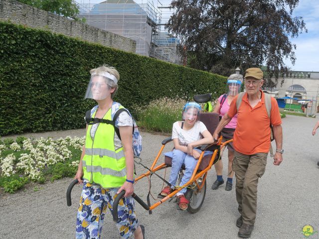 Randonnée joëlettes à Annevoie