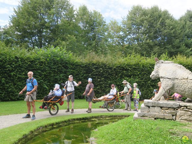 Randonnée joëlettes à Annevoie