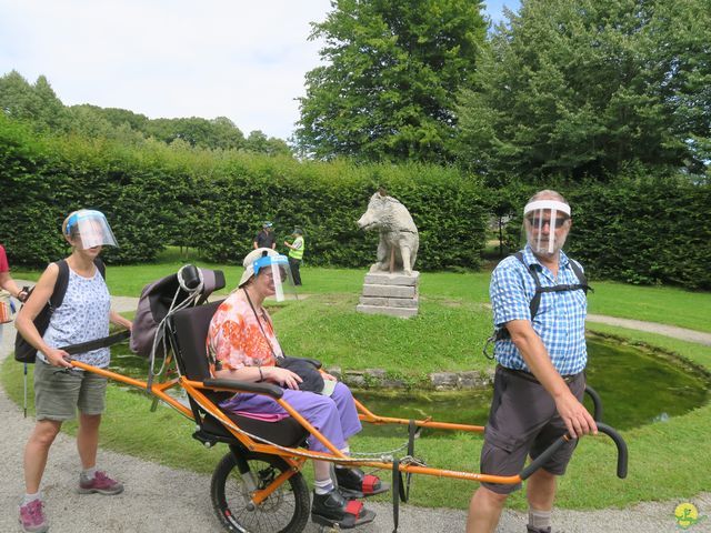 Randonnée joëlettes à Annevoie