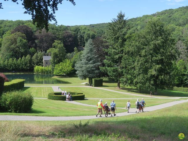 Randonnée joëlettes à Annevoie