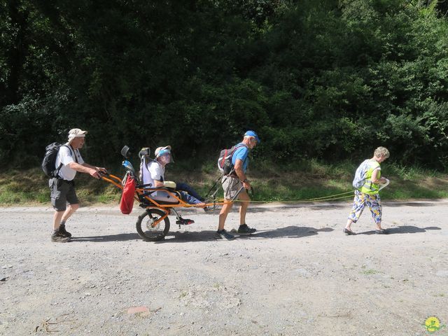 Randonnée joëlettes à Annevoie