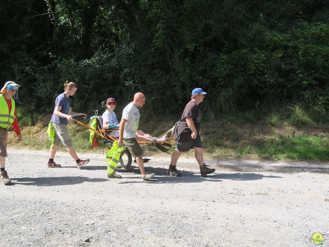 Randonnée joëlettes à Annevoie