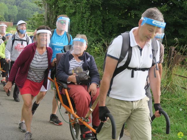 Randonnée joëlettes à Roisin