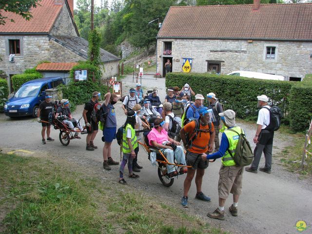 Randonnée joëlettes à Falaën