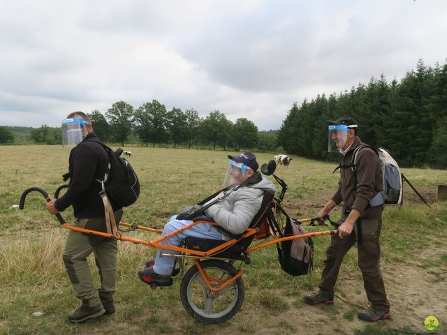 Randonnée joëlettes à Falaën